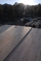 Control Shed Deck at Sunrise